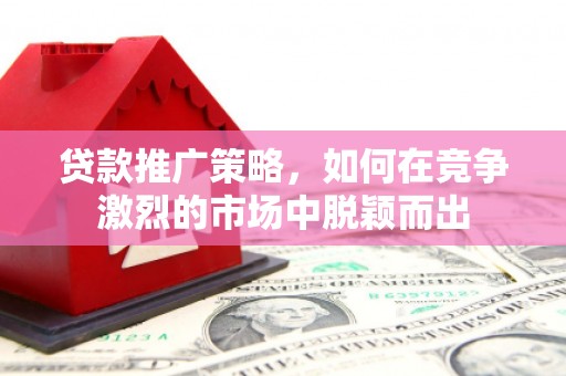昌乐贷款推广策略，如何在竞争激烈的市场中脱颖而出