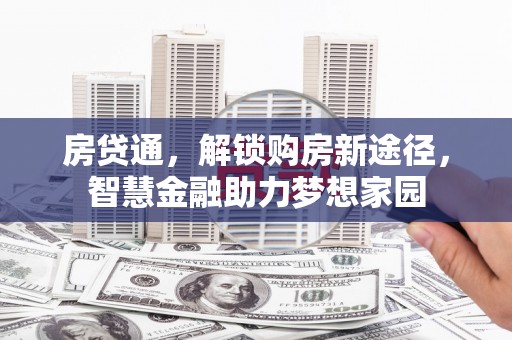 盐埕房贷通，解锁购房新途径，智慧金融助力梦想家园