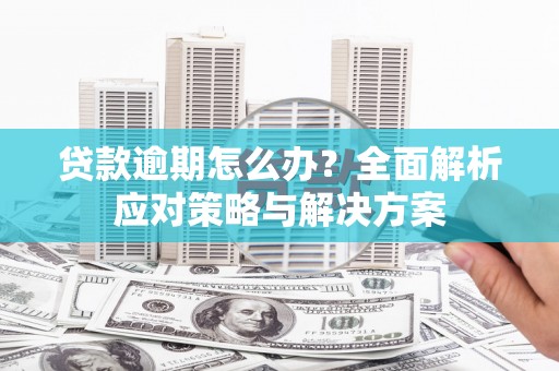凤城贷款逾期怎么办？全面解析应对策略与解决方案