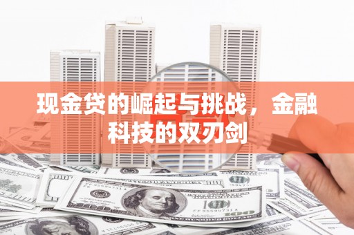 官田现金贷的崛起与挑战，金融科技的双刃剑