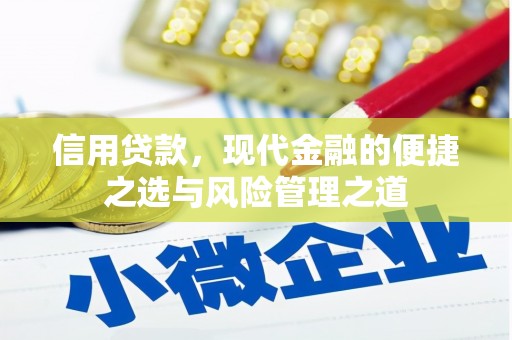 洪雅信用贷款，现代金融的便捷之选与风险管理之道