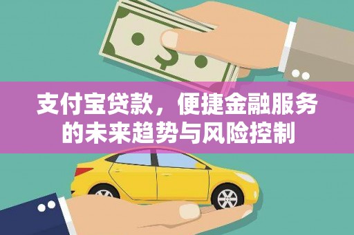 清新支付宝贷款，便捷金融服务的未来趋势与风险控制