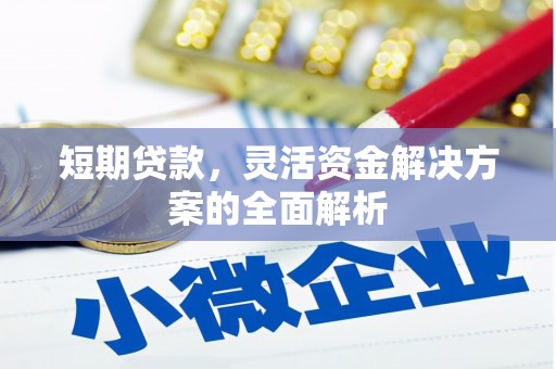进贤短期贷款，灵活资金解决方案的全面解析