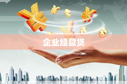 嵊泗企业经营贷
