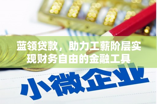 图木舒克蓝领贷款，助力工薪阶层实现财务自由的金融工具