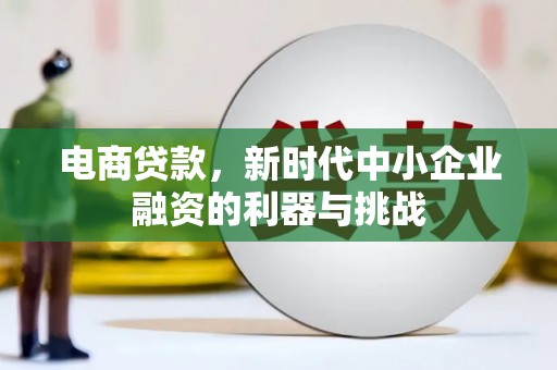 新埔电商贷款，新时代中小企业融资的利器与挑战