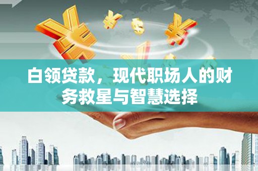 凤山白领贷款，现代职场人的财务救星与智慧选择