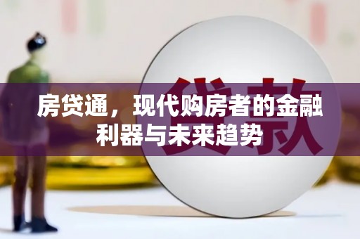 称多房贷通，现代购房者的金融利器与未来趋势