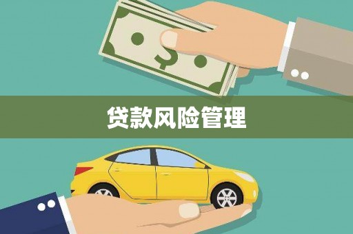 乐清贷款风险管理