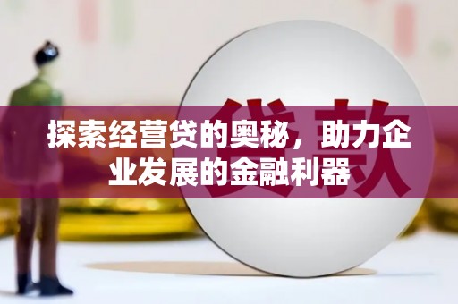 茂林探索经营贷的奥秘，助力企业发展的金融利器