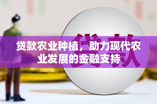 柳南贷款农业种植，助力现代农业发展的金融支持