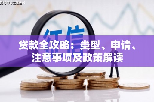容城贷款全攻略：类型、申请、注意事项及政策解读